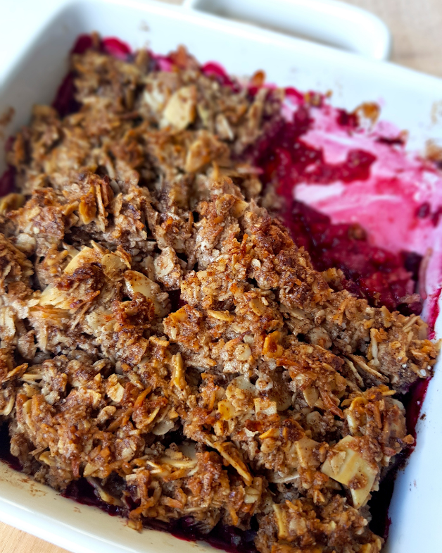 Raspberry Crumble Bressert (What Nigella Lawson Won’t Tell You About This Recipe)