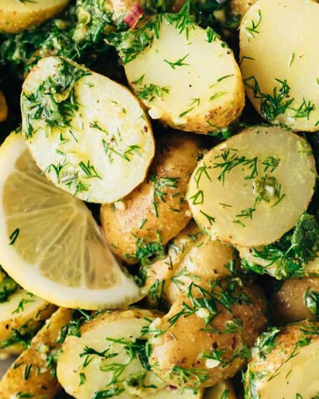 Deliciously Zesty Herb Potato Salad